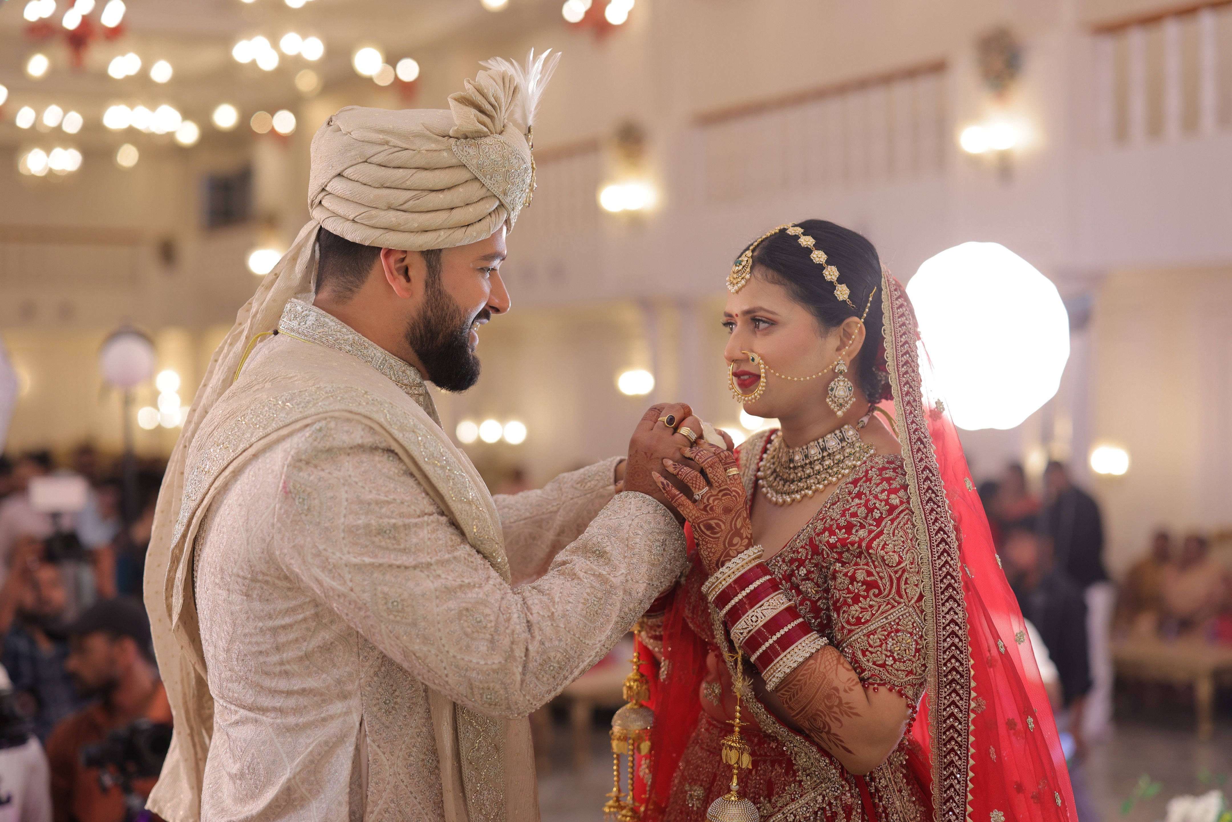 Wedding ritual moment
